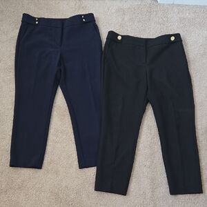 Pair Of EUC LOFT Marisa Pants, 10P